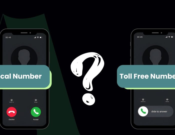 Toll Free Number or Local Number